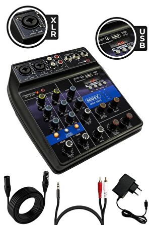 Lastvoice Rec Paket-1 BM800 Mikrofon Phantomlu Mikser Stand Filtre Set